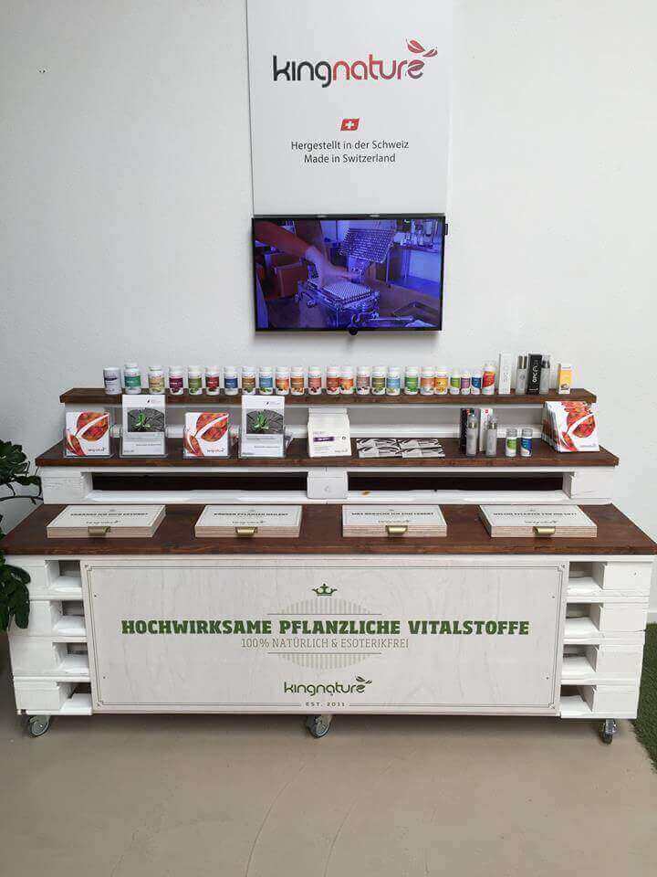 Show display unit for trade fairs