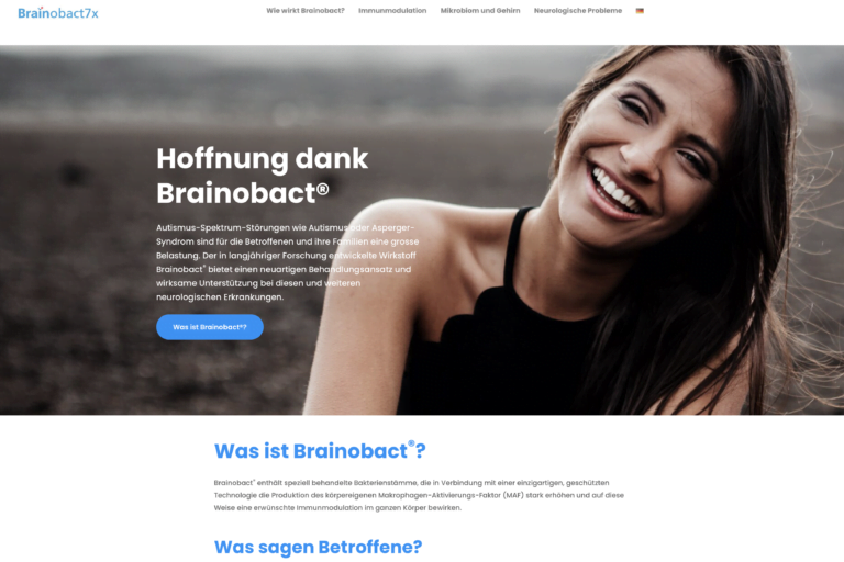 Hoffnung dank Brainobact®