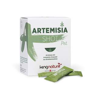 kingnature, Artemisia, bio, Artemisia annua, biologischer Anbau, Schweizer Produkt, Artemisiakraut, Spezialzüchtung, hohe Wirkstoffkonzentration, Pflanze, sekundäre Pflanzenstoffe, Polyphenole, Artemisinin, Bio-Produkt, hochwertiger Rohstoff, vegan, Top-Qualität, Beifussgewächs, Busch, über 240 sekundäre Pflanzenstoffe, frei von Aloin, starke Wirkung, 100% natürlich, Granulat, Direkteinnahme, 20 Sticks, einfache Dosierung, für leichteres Schlucken, praktisch, Artemisia Granulat, Ergänzungsfuttermittel, für Tiere