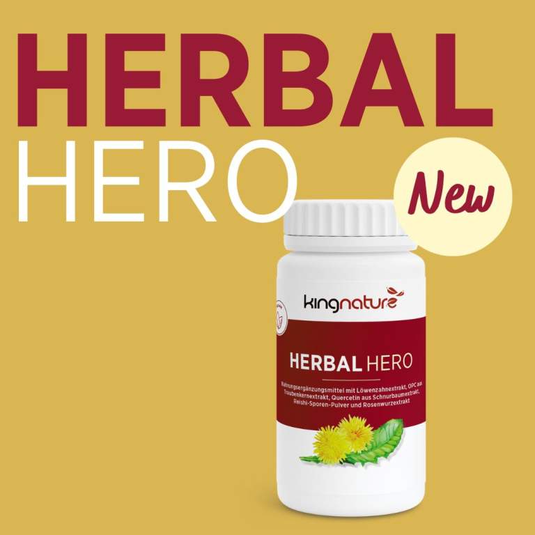 kingnature Herbal Hero - NEWS - EN