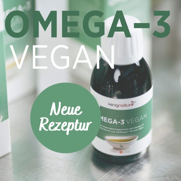 Omega-3 Vegan Neue Rezeptur- NEWS